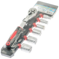 Bgs Technic Dopsleutelset zeskant 6,3 mm (1/4) / 10 mm (3/8 Bgs Technic Dopsleutelset zeskant 6,3 mm (1/4) / 10 mm (3/8