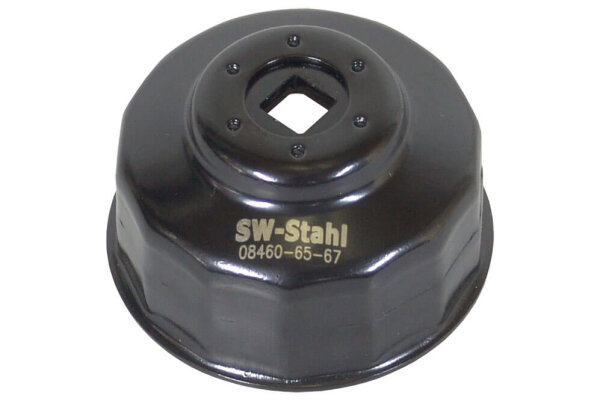 Chiave Filtro Olio BGS 1007 | 14 Angoli Ø84mm | Per Mercedes Vito/Sprinter V6/V8 | Laccata Nero - Foto 2